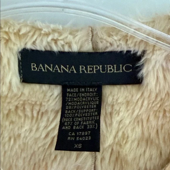 Banana Republic Women's Camel Teddy Jacket XS - Picture 2 of 7